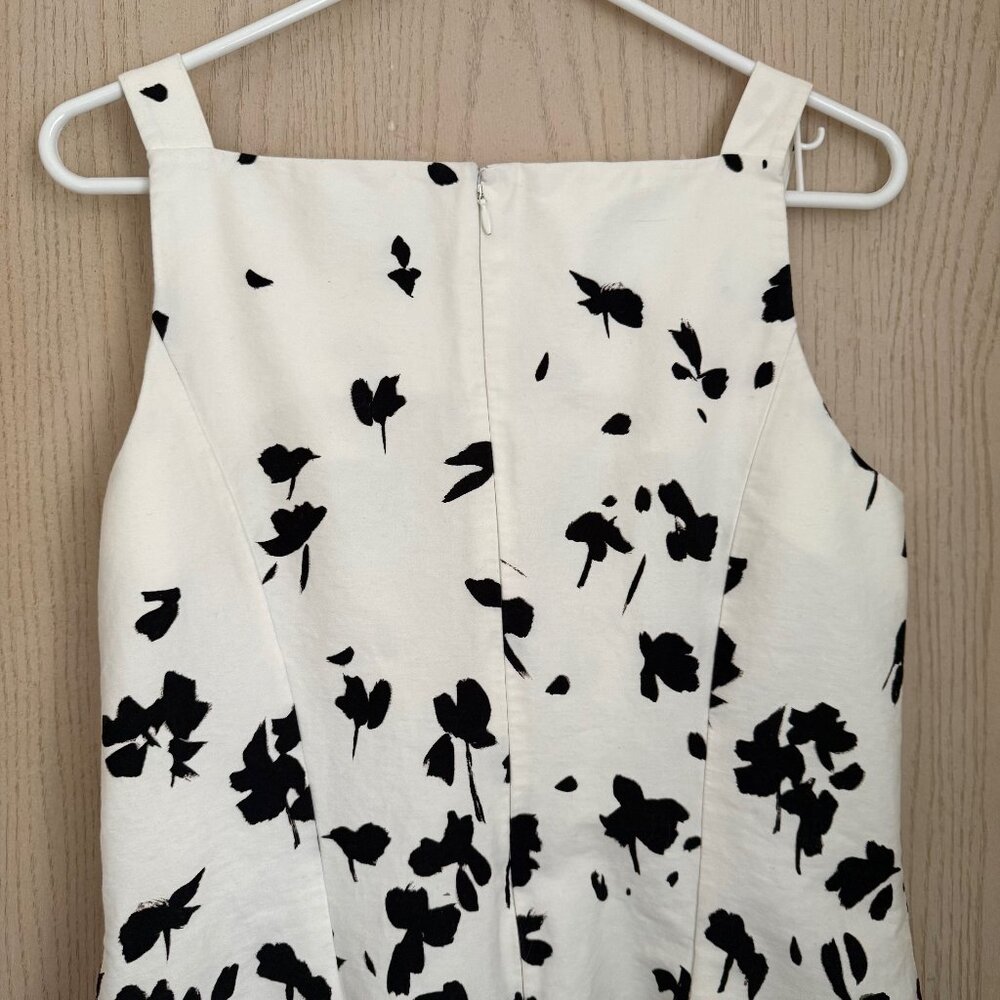 American Living Floral Fit & Flare Dress‎ Size 12 Square Neck Sleeveless Easter - Picture 6 of 9